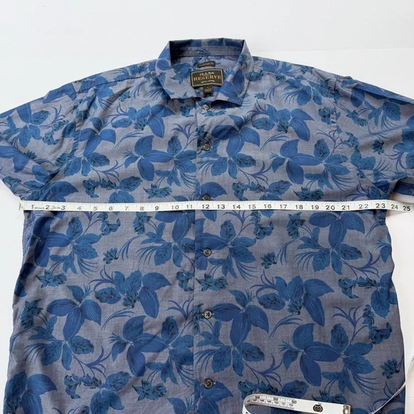 Men’s Jos. A. Bank Short Sleeve Shirt Size Large - Picture 5 of 6